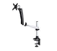 StarTech.com Monitor Desk Mount For 27in 16:9 or 30in 21:9 Ultrawide Screens VESA 75x75/100x100 Tool-Less Arm Adjustments C-Clamp/Grommet Spring-Assisted Arm