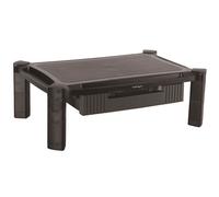 StarTech.com Monitor Riser with Drawer - Height Adjustable - Large - For up to 32" (22lb/10kg) Displays