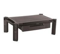 StarTech.com Monitor Riser with Drawer - Height Adjustable - Large. Mounting: Freestanding Maximum weight capacity: 10 kg Minimum screen size: 33 cm (13") Maximum screen size: 81.3 cm (32"). Height ad