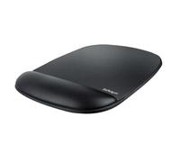StarTech.com Mouse Pad with Hand rest, 6.7x7.1x 0.8in (17x18x2cm), Ergonomic Mouse Pad with Wrist Support, Desk Wrist Pad w/ Non-Slip PU Base, Cushioned Gel Mouse Pad w/ Palm Rest