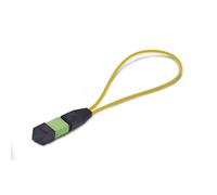 StarTech.com MPO Loopback Plug, Single Mode 9/125 MPO-12 Male Fiber Loopback Adapter, MPO/MTP-APC Connector Loopback Test Plug, MPO Male Loopback Tester