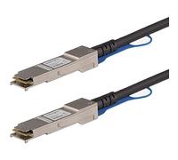 StarTech.com MSA Uncoded Compatible 3m 40G QSFP+ to QSFP+ Direct Attach Breakout Cable Twinax - 40 GbE QSFP+ Copper DAC 40 Gbps Low Power Passive Transceiver Module DAC
