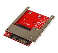 StarTech.com mSATA SSD to 2.5in SATA Adapter Converter - mSATA to SATA Adapter for 2.5in bay with Open Frame Bracket and 7mm Drive Height (SAT32MSAT257)