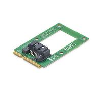 StarTech.com mSATA to DD/SSD Adapter 2.5" or 3.5" SATA Mini SATA to SATA Converter Card for DD/SSD
