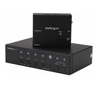 StarTech.com Multi-Input HDBaseT Extender with Built-in Switch - DisplayPort, VGA and HDMI Over CAT5 or CAT6 - Up to 4K