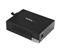 StarTech.com Multimode (MM) LC Fiber Media Converter for 10/100/1000 Network - 550m - Gigabit Ethernet - 850nm - with SFP Transceiver (MCM1110MMLC)