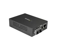 StarTech.com Multimode (MM) SC Fiber Media Converter for 10/100/1000 Network - 550m Range - Gigabit Ethernet - 850nm - Full Duplex