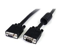 StarTech.com MXT105HQ 15 ft (4.6 m) VGA Extension Cable, HD15 VGA Extension, Triple-Coaxial, Male/Female, VGA Monitor Cable