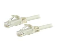 StarTech.com N6PATC150CMWH 1.5m CAT6 Ethernet Cable - White CAT 6 ...
