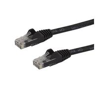 StarTech.com N6PATC15MBK 15m CAT6 Ethernet Cable - Black CAT 6 Gig...