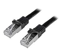 StarTech Cat6 Patch Cable N6SPAT2MBK – Shielded (SFTP), Snagless, Gigabit – 2 m Black