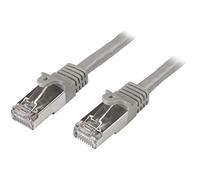 StarTech.com N6SPAT2MGR 2 m Cat6 Patch Cable, Shielded (SFTP) Snagless Gigabit Network Patch Cable - Grey Cat 6 Ethernet Patch Lead