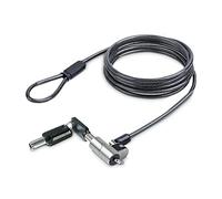 StarTech.com Nano Laptop Cable Lock 6ft (2m) Anti-Theft Keyed Lock Security Cable Locks Nano Slot Notebooks For EliteBook/LenovoX1/2-1 Laptops Cut-Resistant Steel Cable Lock For Laptop 2 m Nano 2 Keys Plastic Steel Zinc Black Silver