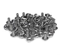 StarTech.com PC Mounting Computer Screws M3 x 1/4in Long Standoff - 50 Pack