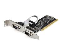 StarTech.com PCI Serial Parallel Combo Card with Dual Serial RS232 Ports (DB9) & 1x Parallel LPT Port (DB25) - PCI Combo Adapter Card - PCI Expansion Card Controller - PCI to Printer Card
