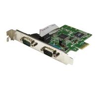 StarTech.com PEX2S1050 2-Port PCI Express Serial Card with 16C1050...