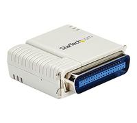 StarTech.com PM1115P2 1-Port 10/100 Mbps Parallel Network Print Server, Fast Centronics Ethernet Printer Server Adapter, Windows 10