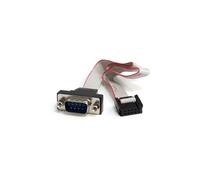 StarTech.com PNL9M16 StarTech.com 16in 9 Pin Serial Male to 10 Pin