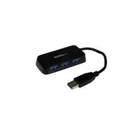 StarTech.com Portable 4 Port SuperSpeed Mini USB 3.0