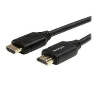 StarTech.com 6ft (2m) Premium Certified HDMI 2.0 Cable with Ethernet - High Speed Ultra HD 4K 60Hz HDMI Cable HDR10 - HDMI Cord (Male/Male Connectors) - For UHD Monitors, TVs, Displays