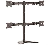 StarTech.com Quad-Monitor Desktop Stand - Articulating - For up to 27" (17.6lb/8kg) Displays