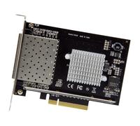 StarTech.com Quad Port 10G SFP+ Network Card - Intel XL710 Open SFP+ Converged Adapter - PCIe 10 Gigabit Ethernet Server NIC - 10GbE Fiber Optic LAN Card - Dell PowerEdge HPE ProLiant