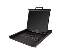 StarTech.com RKCONS1901 19 1280 x 1024pixels Steel Black 1U rack console