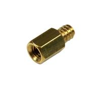 StarTech.com Replacement PC Mounting #6-32 to M3 Metal Jack Screw Standoff 50 Pack