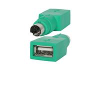 StarTech.com Replacement USB Mouse to PS/2 Adapter - F/M - USB mouse to PS2 Adapter - USB to PS2 Adapter - (GC46FM),Green