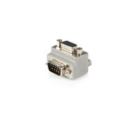 StarTech.com Right Angle DB9 to DB9 Serial Cable Adapter Type 2 - M/F