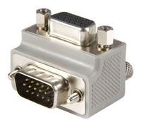 StarTech.com Right Angle VGA Adapter - Right Angle VGA to VGA - Male/Female - Type 1 - VGA Adapter Cable (GC1515MFRA1)