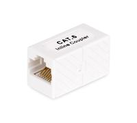 StarTech.com RJ45 Coupler, Inline Cat6 Coupler, Female to Female (F/F) T568B Connector, Unshielded Ethernet Cable Extension