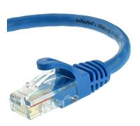 StarTech.com RJ45PATCH4 Cat5e Ethernet Cable 4 ft, Blue, Patch Cable, Snagless Cat5e Cable, Short Network Cable, Ethernet Cord, Cat 5e Cable
