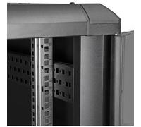 StarTech.com RK2236BKF 4-Post 22U Server Rack Cabinet, Lockable 19...