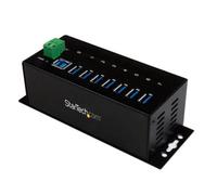 StarTech.com Rugged Metal 7 Port USB3.0 Hub DIN Rail