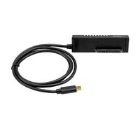 StarTech.com SATA to USB-C Cable, USB 10Gbps to 2.5in and 3.5in SATA I II III Hard Drive Adapter, External Converter for SSD or HDD Data Transfer