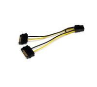 StarTech.com 6in SATA Power to 6 Pin PCI Express Video Card Power Cable Adapter