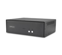 StarTech.com Secure 2-Port Dual-Monitor KVM Switch, HDMI or DisplayPort, 4K 60Hz