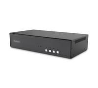 StarTech.com Secure 4-Port Dual-Monitor KVM Switch, HDMI or DisplayPort, 4K 60Hz