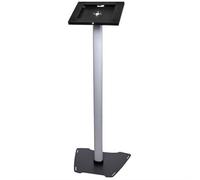 StarTech.com Secure Tablet Floor Stand - Anti-Theft - TAA Black Silver Tablet Multimedia stand Aluminium Plastic Steel 1.5 kg 24.6 cm (9.7")