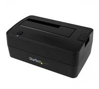 StarTech.com Single Bay USB 3.1 to SATA Hard Drive Docking Station, USB 3.1 (10 Gbps) Hard Drive Dock, External 2.5/3.5" SATA III HDD/SSD Docking Station, Top-Loading Hard Drive Bay