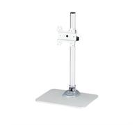 StarTech.com Single Monitor Stand - Adjustable - Steel - Silver - For up to 34" (30.9lb/14kg) Displays - TAA Freestanding 14 kg 30.5 cm (12") 86.4 cm (34") 100 x 100 mm Silver