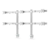 StarTech.com Six-Monitor Desk Mount with Crossbar, Up To 32-inch Compu