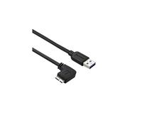 StarTech.com Slim Micro-USB 3.0 Cable - M/M - Left-Angle Micro USB - 2m (6ft)