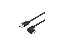 StarTech.com Slim Micro USB 3.0 Cable - M/M - Right-Angle Micro-USB - 0.5m (20in)