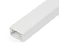 StarTech.com Solid Cable Management Raceway with Adhesive Tape & Cover, 3/4"(19mm)W x 3/8"(11mm)H - 3ft(1m) length, PVC Network/Power Cord Hider/Wall Wire Duct, Max 6 Cables, UL Listed