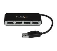 StarTech.com ST4200MINI2 4-Port Portable USB 2.0 Hub with Built-in...