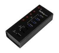 StarTech.com ST4300U3C3 4 Port USB 3.0 Hub With 3 Charging Ports (...