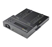 StarTech.com Standalone M.2 SATA & M.2 NVMe Duplicator and Eraser - HDD/SSD Cloner/Wiper for M.2 PCIe AHCI/NVMe, M.2 SATA, 2.5/3.5" SATA Drives - External Hard Drive Eraser/Duplicator, TAA
