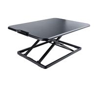 StarTech.com Standing Desk Converter for Laptop - Up to 8kg/17.6lb - Height Adjustable Laptop Riser - Table-Top Stand-Up Desk Converter for Home Office - Sit-Stand Desk Platform